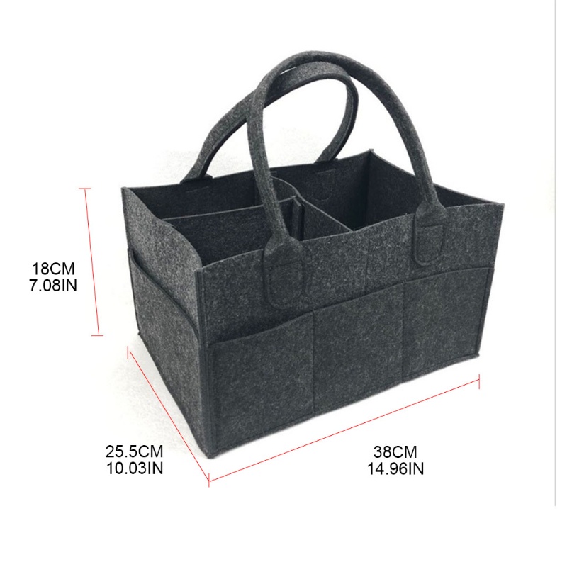 Túi Nỉ Mềm Đựng Tã Và Khăn Giấy Cho Bé Sơ Sinh