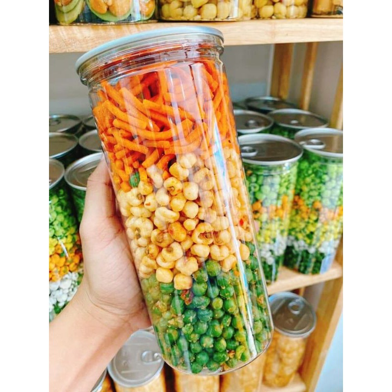 MIX ĐẬU HÀ LAN, BẮP, BIM HỦ 400G (Hình Thật)