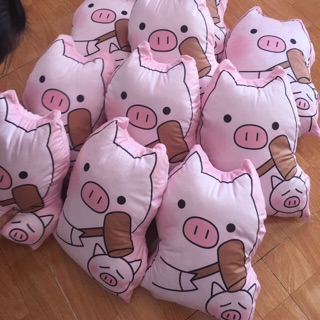 Siêu Phẩm Bé Heo /Gối trang trí heo siêu kute size 30*40cm