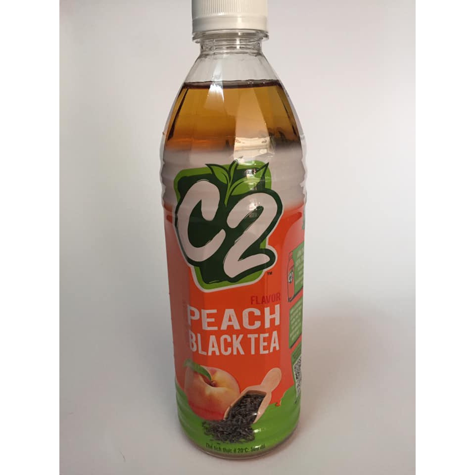 C2 vị Đào Hồng Trà chai 455ml x 6 chai | BigBuy360 - bigbuy360.vn