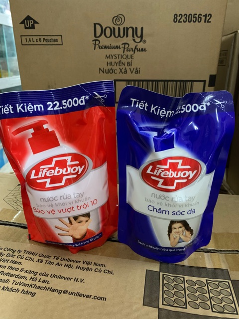 Túi Nước Rửa Tay Lifebuoy 450g