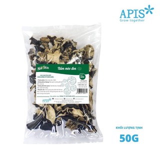 1 GÓI NẤM MÈO ĐEN NAVITA 50G