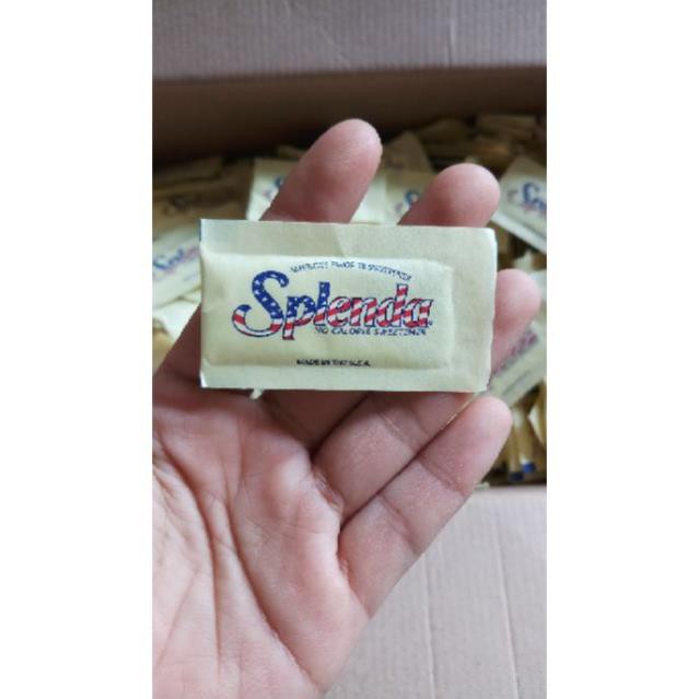 100 gói đường ăn kiêng Splenda xách tay Mỹ - Sức Khỏe Vàng