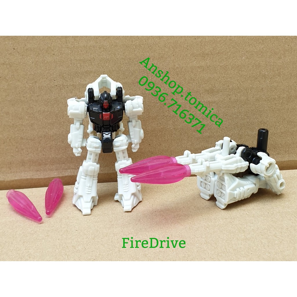 Robot biến hình transformers Hasbro dòng Siege (cao 5.5cm) Fire Drive