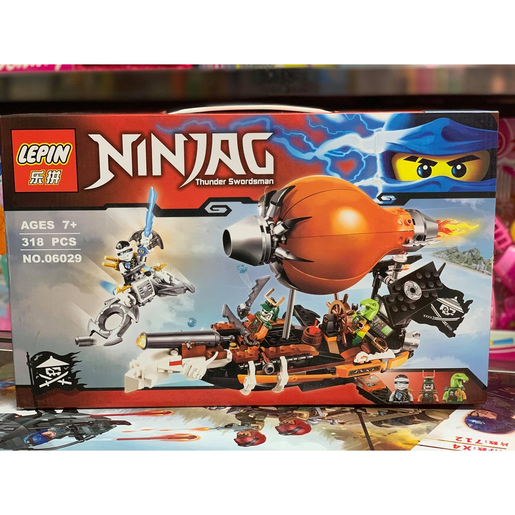 LEPIN 06029 Ninjago - Đồ chơi xếp hình lắp ghép -  318 mảnh ghép