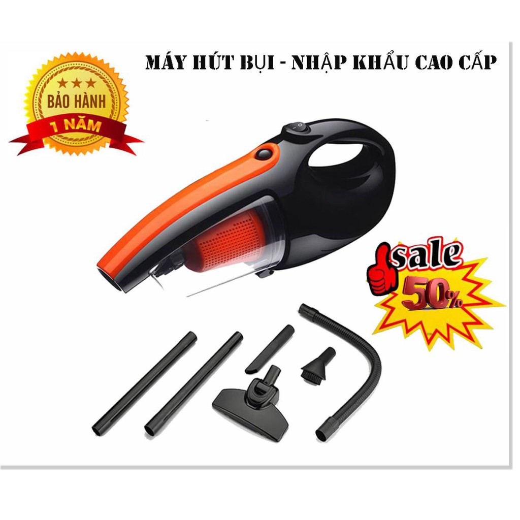 Máy hút bụi cầm tay công suất cao, Máy hút bụi Nhật, Máy hút bụi cầm tay 0.6L (3C), thiết kế ưu việt, hoạt động êm ái, h | BigBuy360 - bigbuy360.vn