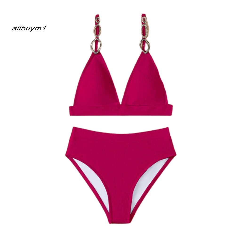 Bộ Bikini Đi Biển Mùa Hè Có Đệm Lót G-string Cho Nữ