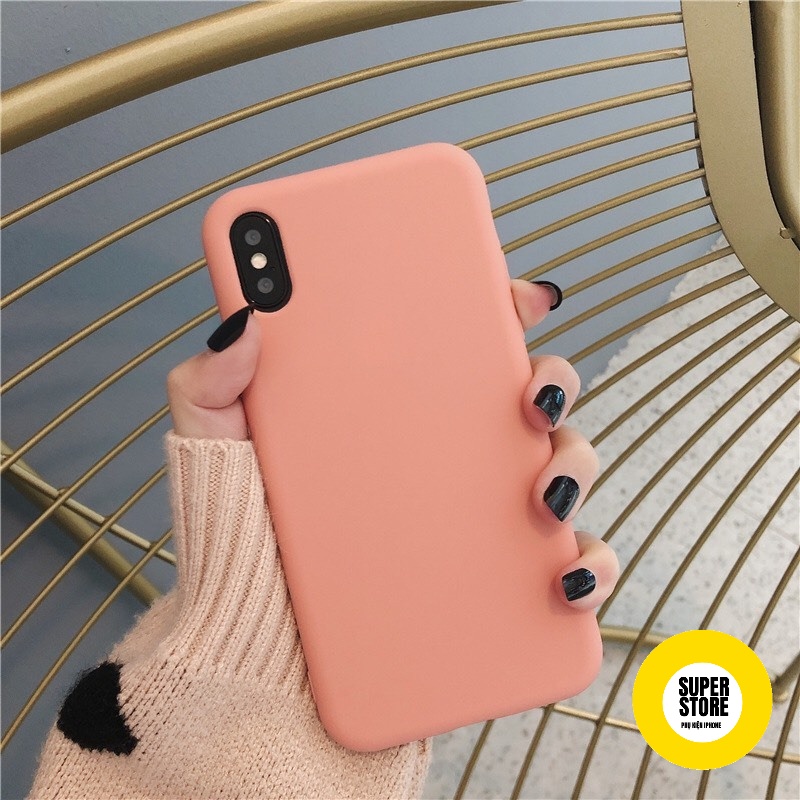 Ốp lưng DẺO màu trơn đơn giản dành cho iphone 6/6plus/6s/6splus/7/7plus/8/8plus/x/xr/xs/11/12/13/pro/max/plus/promax