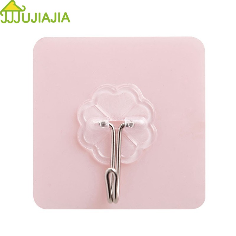 Bộ 10 Móc Treo Đồ JUJIAJIA Gắn Tường Tiện Dụng Đa Chức Năng