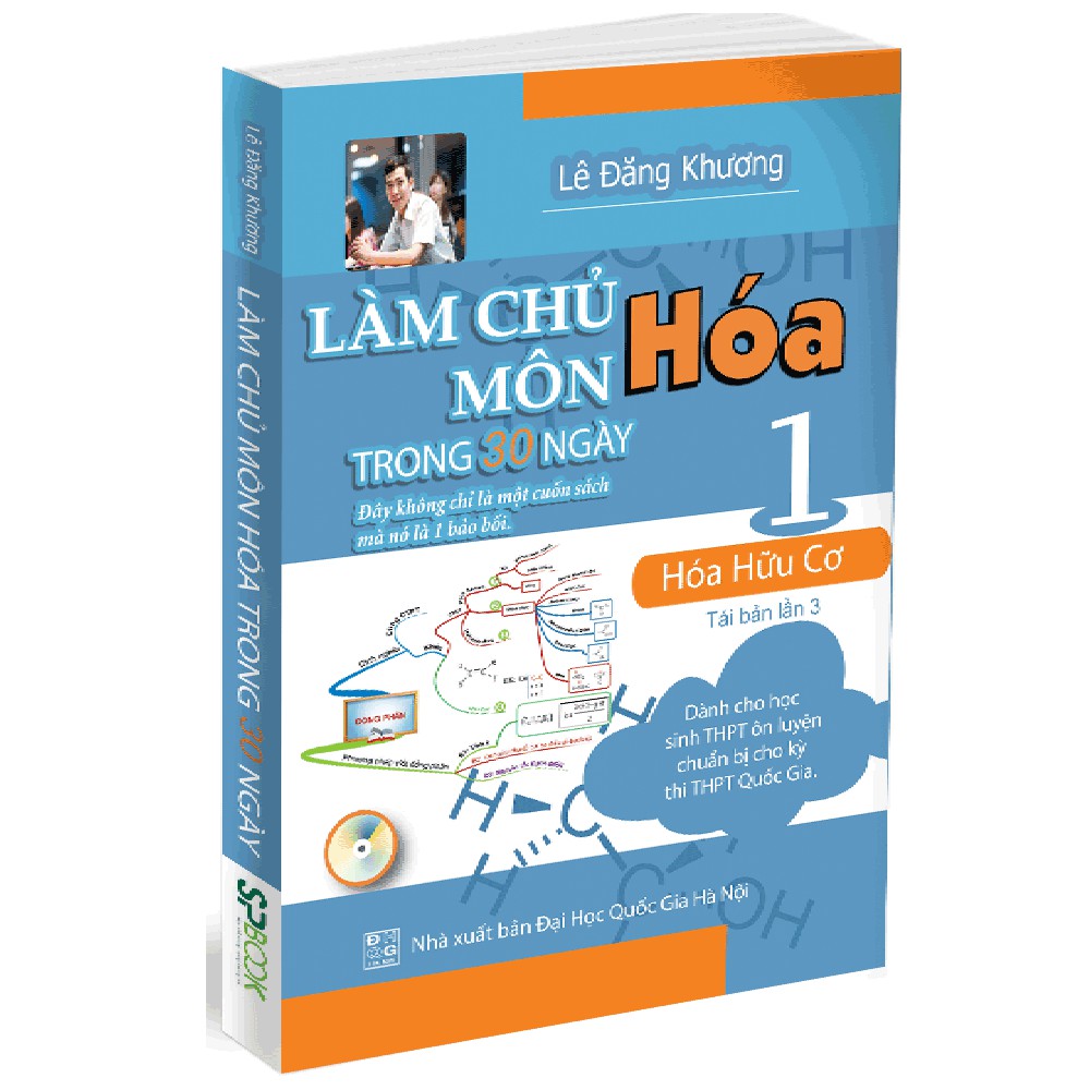 Sách - Làm chủ môn Hóa trong 30 ngày - Tập 1 - Hóa Hữu cơ