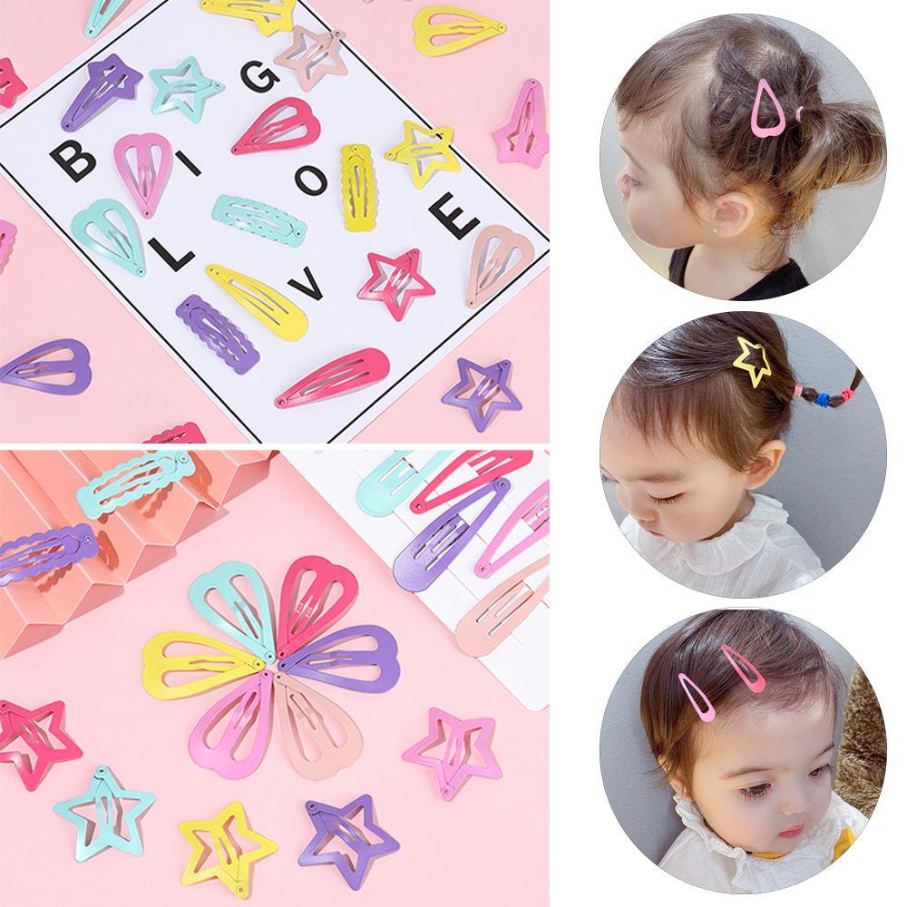 YVE Set 6 KẹP TóC NhiềU KiểU DáNg Dễ Thương Cho Nữ