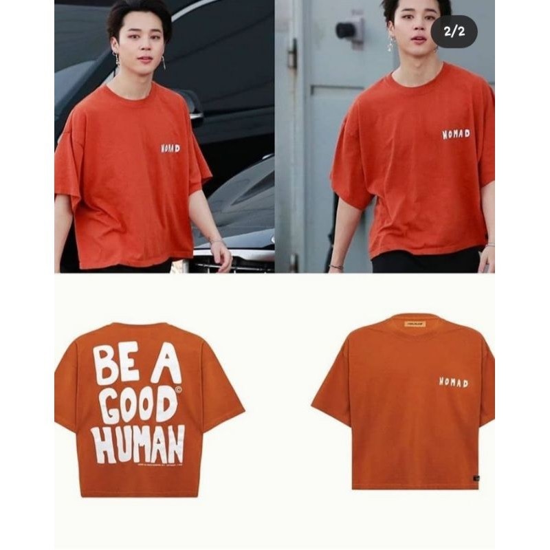Áo phông JIMIN NOMAD BE A GOOD HUMAN BTS