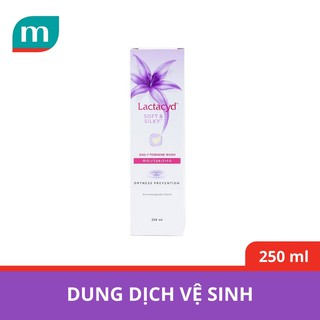 Dung Dịch Vệ Sinh Phụ Nữ Lactacyd Soft&silky 250Ml