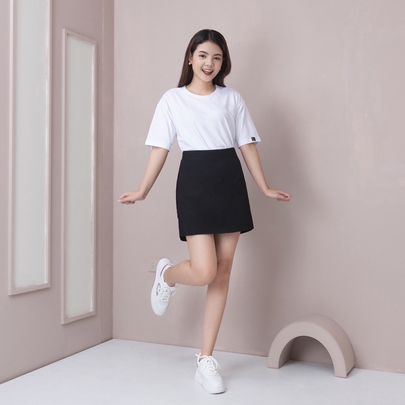 Chân váy chữ a công sở trơn váy ngắn có lót trong