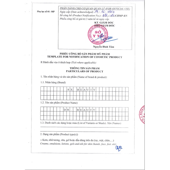 Nước Hoa Hồng Dr.Beauty Toners 8x Beauty Dưỡng Da Căng Bóng 100ml