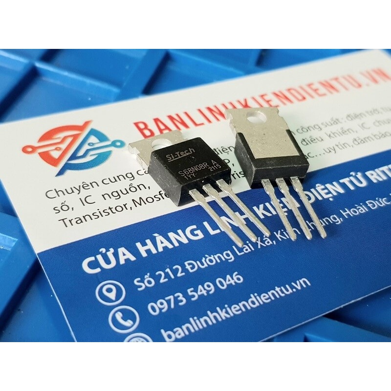 [ Combo 5 chiếc ] S68N08R 80A/68V-220 Mosfet