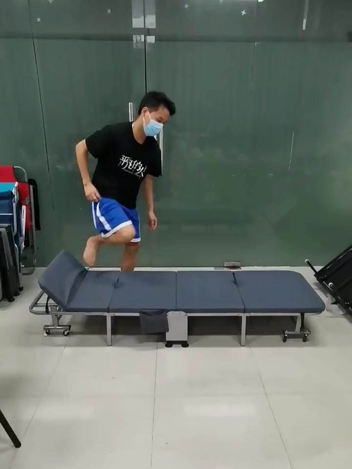 Giường nghỉ trưa văn phòng gấp gọn, Giường thông minh có bánh xe sinh viên bệnh viện đa năng khung thép | BigBuy360 - bigbuy360.vn