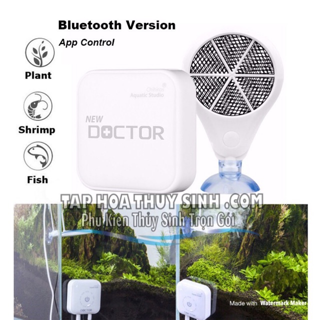 MÁY ỨC CHẾ RÊU HẠI CHIHIROS NEW DOCTOR V4 BLUETOOTH