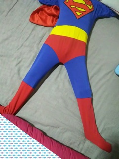 Bộ áo liền quần Super man