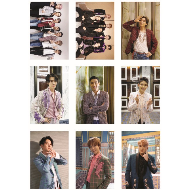 Lomo card ảnh nhóm Super Junior &quot;One more time&quot; + update Twitter Full 81 ảnh