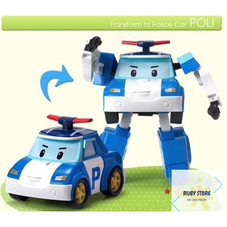 [ROBOCAR POLI] HỘP XE BIẾN HÌNH CẢNH SÁT POLI (2 in 1)
