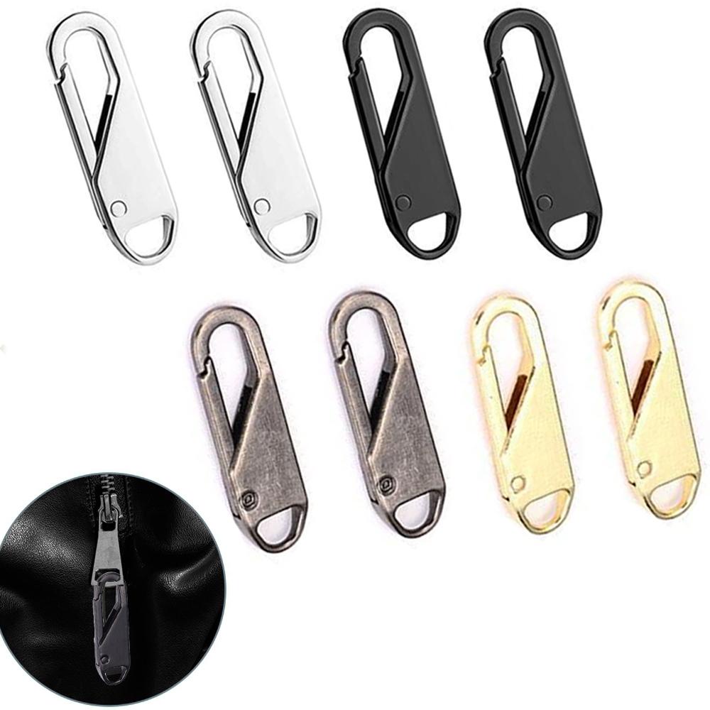 Đầu Khóa Kéo Kim Loại Dùng Để Sửa Chữa Dây Kéo DIY Thời Trang