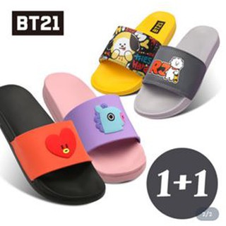 Dép SLIPPERS BT21 Official [ MUA 1 TẶNG 1 ]