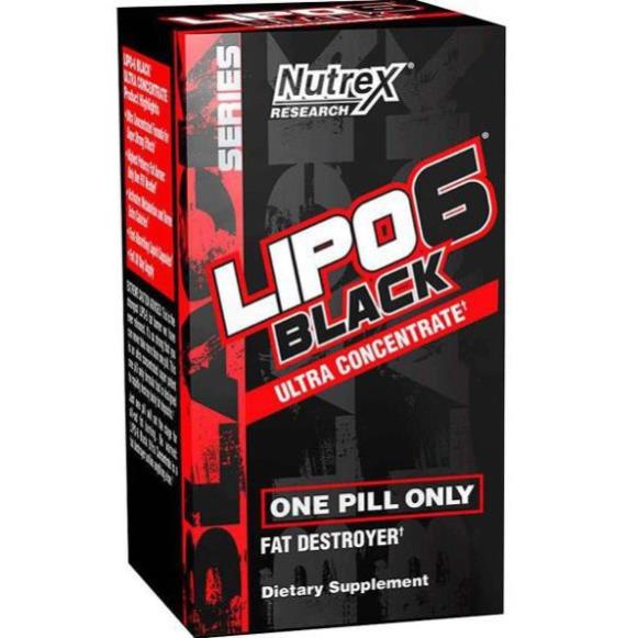 Đốt Mỡ Giảm Cân Cực Mạnh NUTREX RESEARCH LIPO 6 ULTRA CONCENTRATE 60 Viên