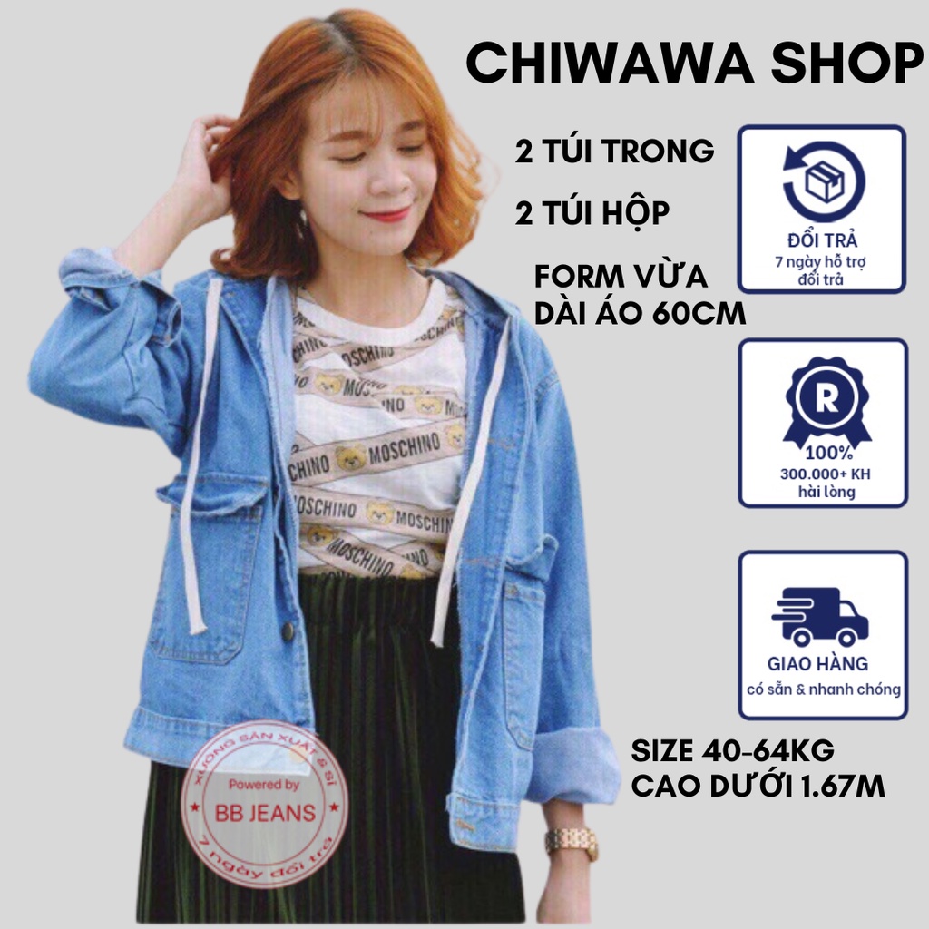 Áo Khoác Jean Nữ Cao Cấp xanh đậm và xanh nhạt BTA5051 - Mua Ngay