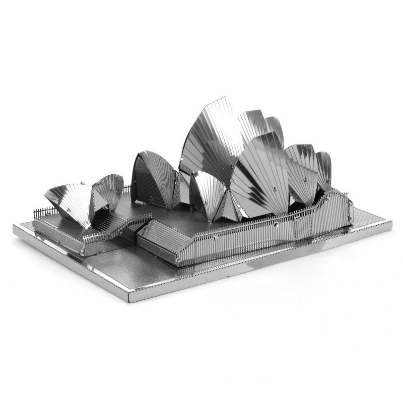 Bộ Lắp Ráp Ngôi Nhà Sydney 3d Bằng Kim Loại