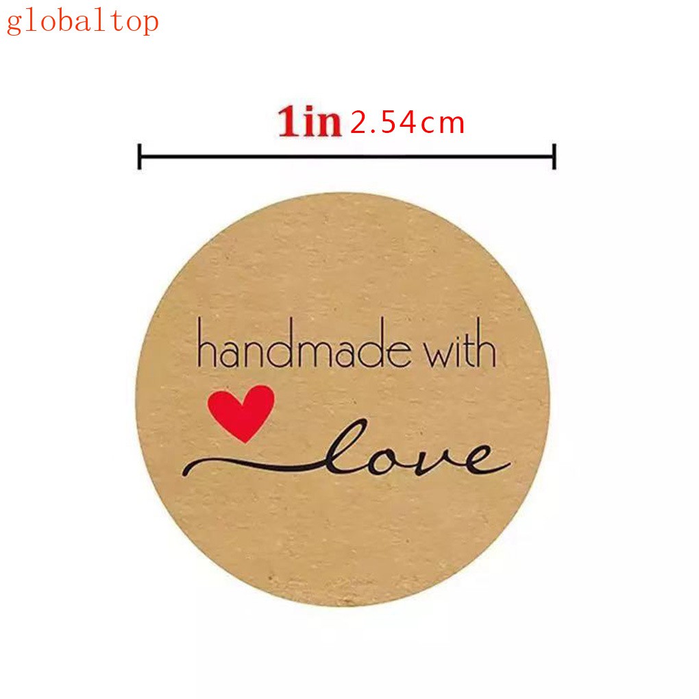 Cuộn 500 Nhãn Dán Trang Trí Phong Cách Giáng Sinh