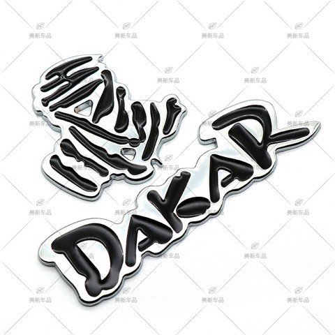 Nhãn Dán Thân Xe Ô Tô Kim Loại Daka