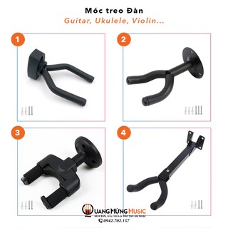 Giá gắn tường treo đàn - Móc treo đàn guitar/uklele tiện dụng