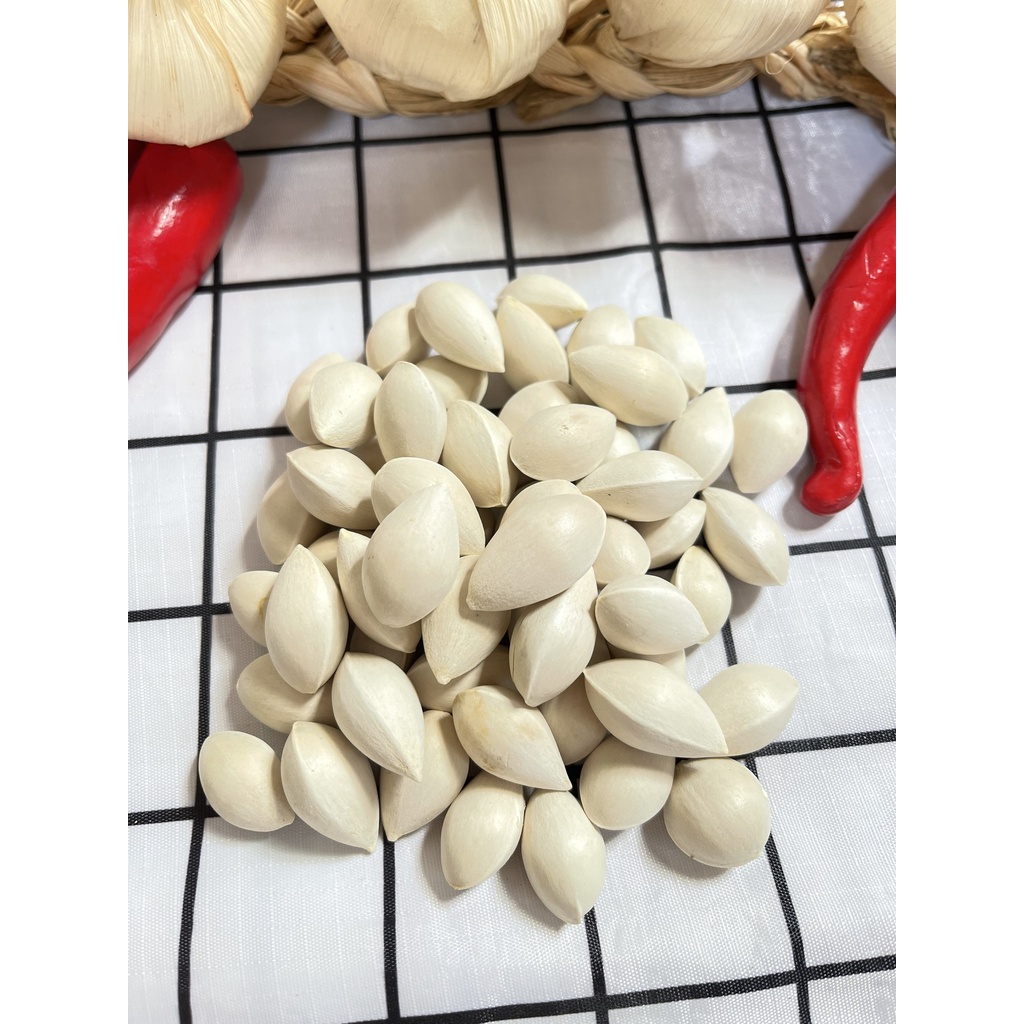 BẠCH QUẢ KHÔ NGUYÊN HẠT 100GRAM - 500GRAM