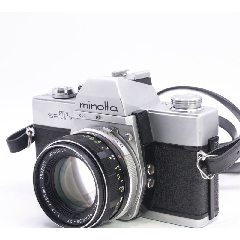 ( Sale off ) Combo máy ảnh film Milnolta SRT101 kèm ống kính Minolta