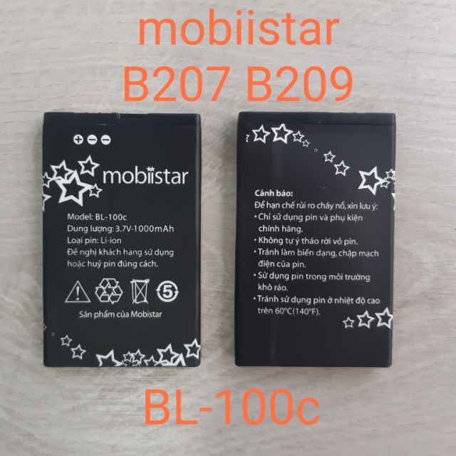 Pin mobiistar BL-100c (mobiistar B207 , B209 )