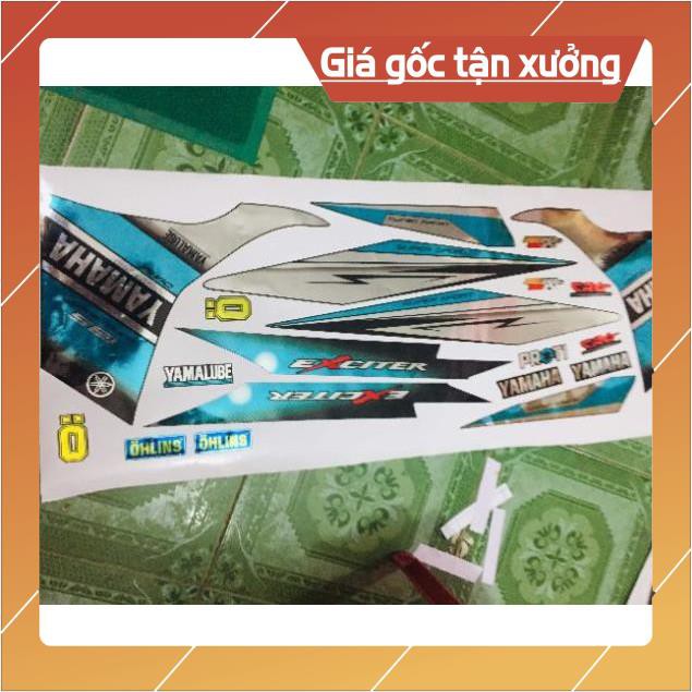 Tem rời ex 2011 chất liệu Crom cao cấp. Có shop bán Crom giả ae lưu ý.