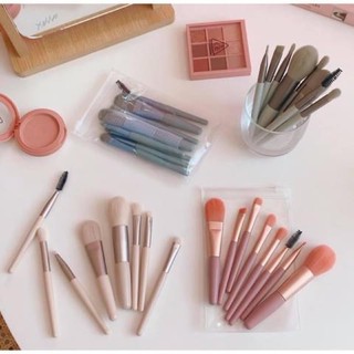 Bộ 8 cọ trang điểm pastel mini