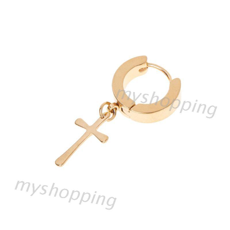 Ivy☆ Chic Earrings Cross Ear Stud Jewelry Charms Fashion Party Gifts
