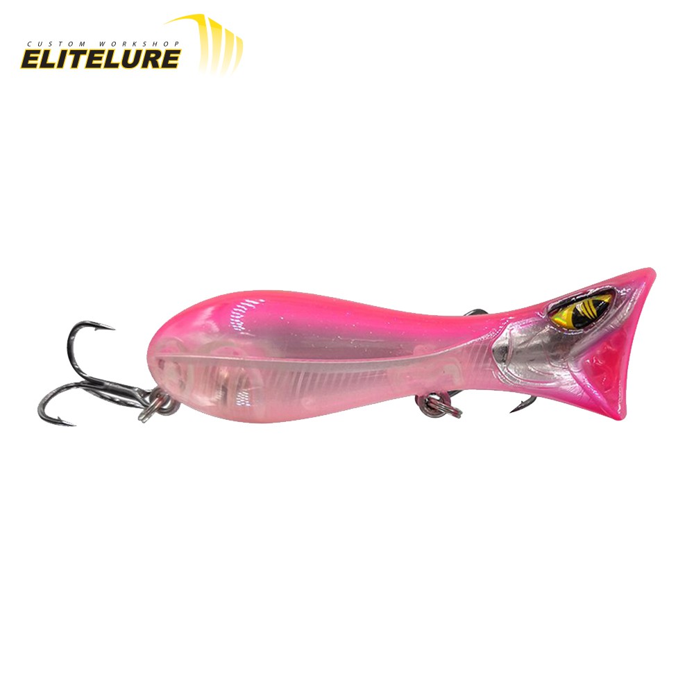 Mồi câu lure cá chẽm Popper  Elite Lure Manyu Hita lure