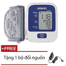 Máy đo huyết áp và nhịp tim bắp tay Omron HEM - 8712 BH 5 năm chính hãng