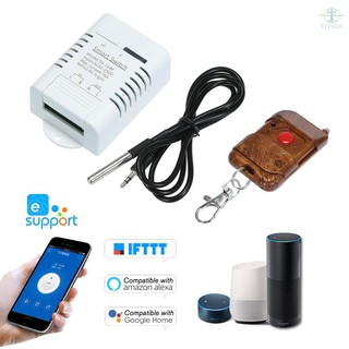 Công Tắc Wifi Thông Minh Ewelink Th-16 Rf 433mhz 16a/3500w