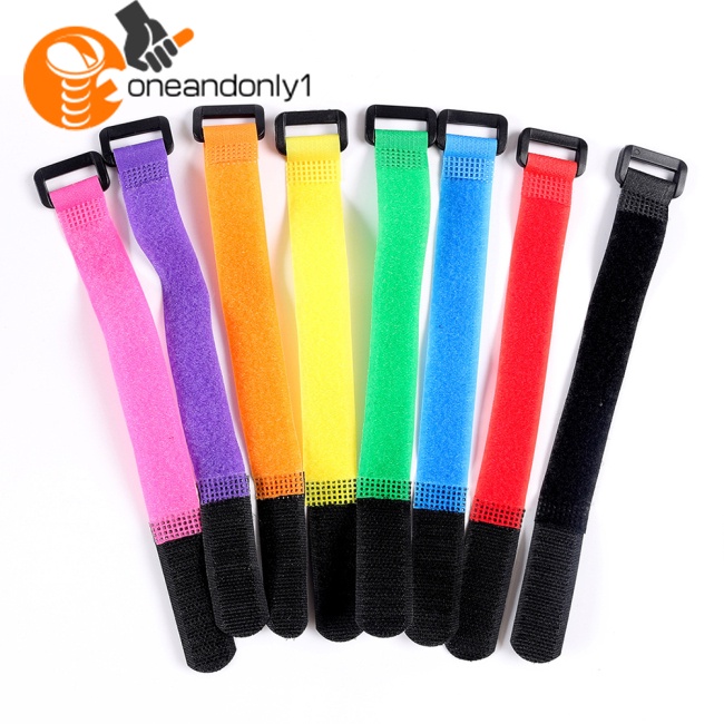 Set 4 Dây Đai Nylon Cố Định Cần Câu Cá Có Khóa Dán Thần Kỳ