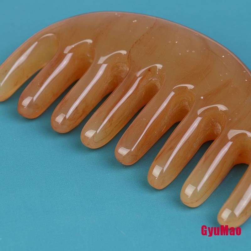 1x Lược Chải Tóc Massage Bằng Sừng Trâu Tự Nhiên Tiện Dụng Cho SPA