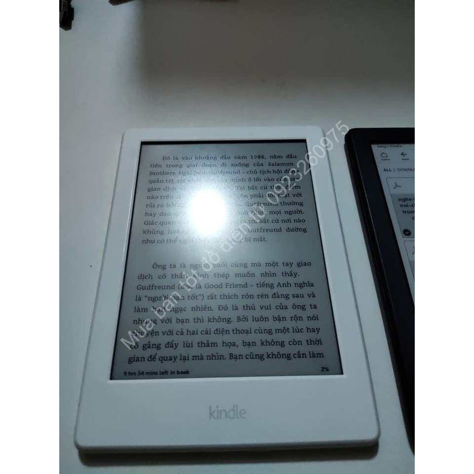 máy đọc sách cũ kindle basic 8th 2018 trắng và đen còn mới đẹp | WebRaoVat - webraovat.net.vn