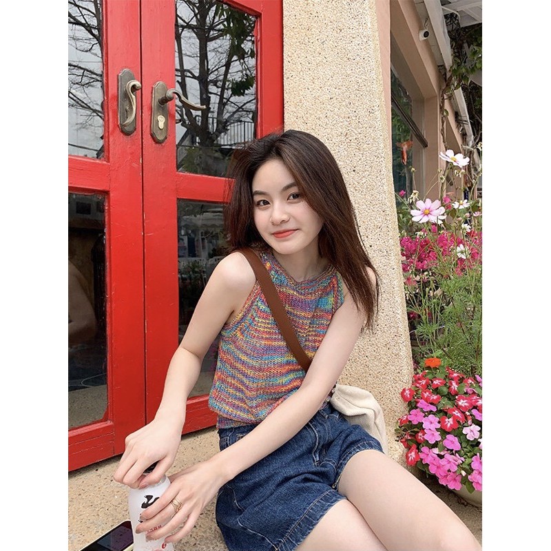 Áo yếm ngọt ngào style Hàn Quốc | BigBuy360 - bigbuy360.vn