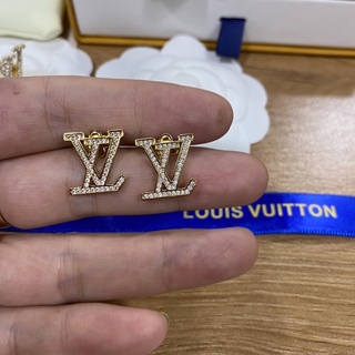 Bông tai cao cấp LV full box
