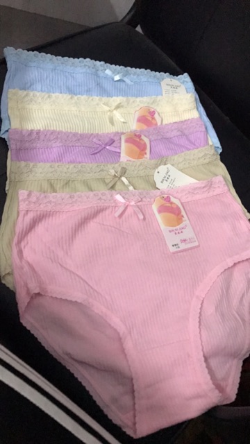 Xả kho quần lót gân cạp cao nữ QL111 (10 quần) | BigBuy360 - bigbuy360.vn