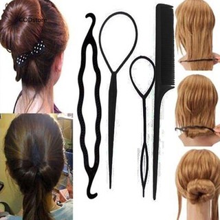Set 4 dụng cụ tạo kiểu tóc cho nữ