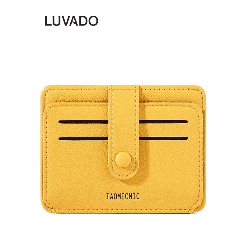 [Mã WABRWB24 giảm 30K đơn 99K] Ví nữ mini cute đẹp cầm tay TAOMICMIC thời trang cao cấp nhỏ gọn bỏ túi LUVADO VD379